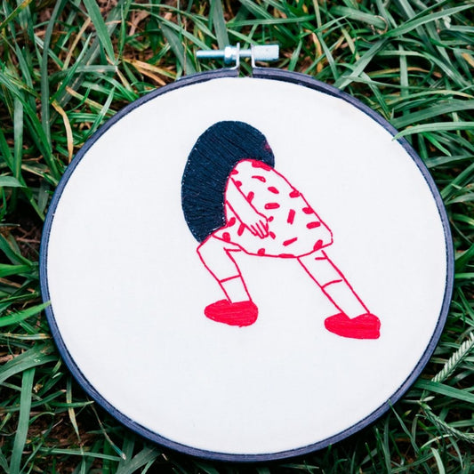 Black Hole Polka Dots // 6"