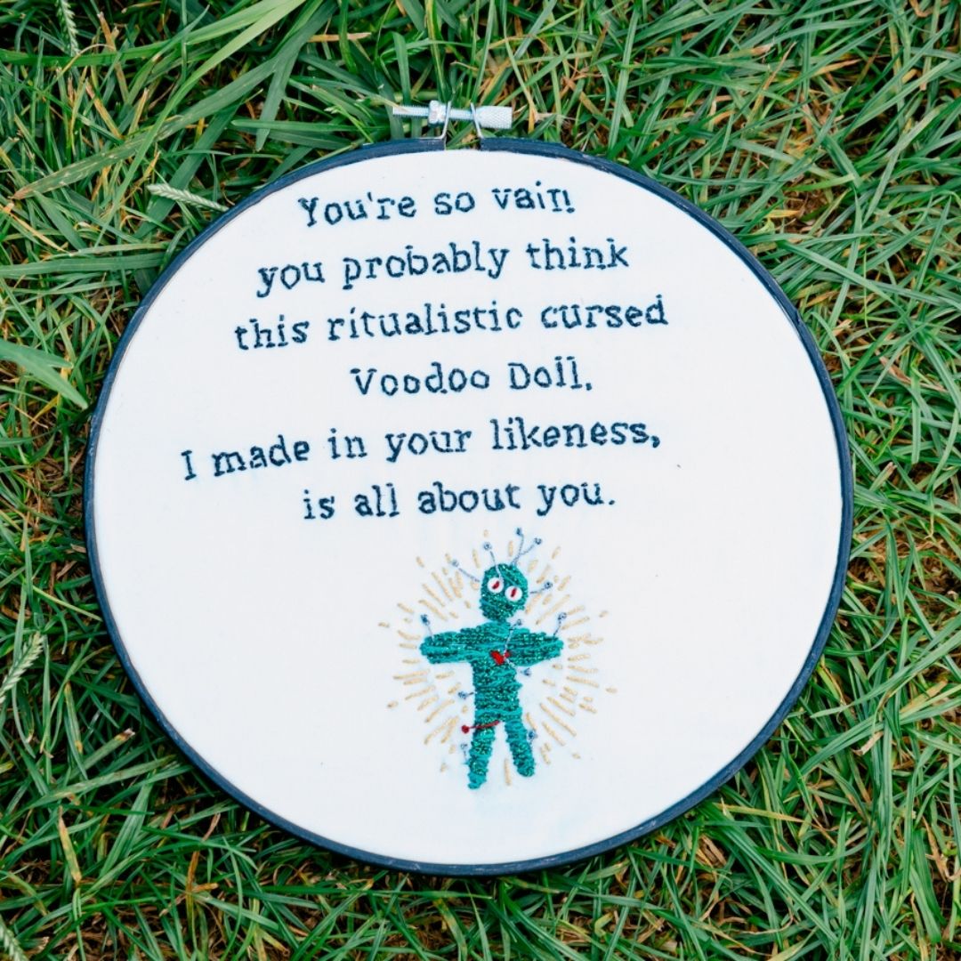 Carly Simon Voodoo Doll, Large // 8"