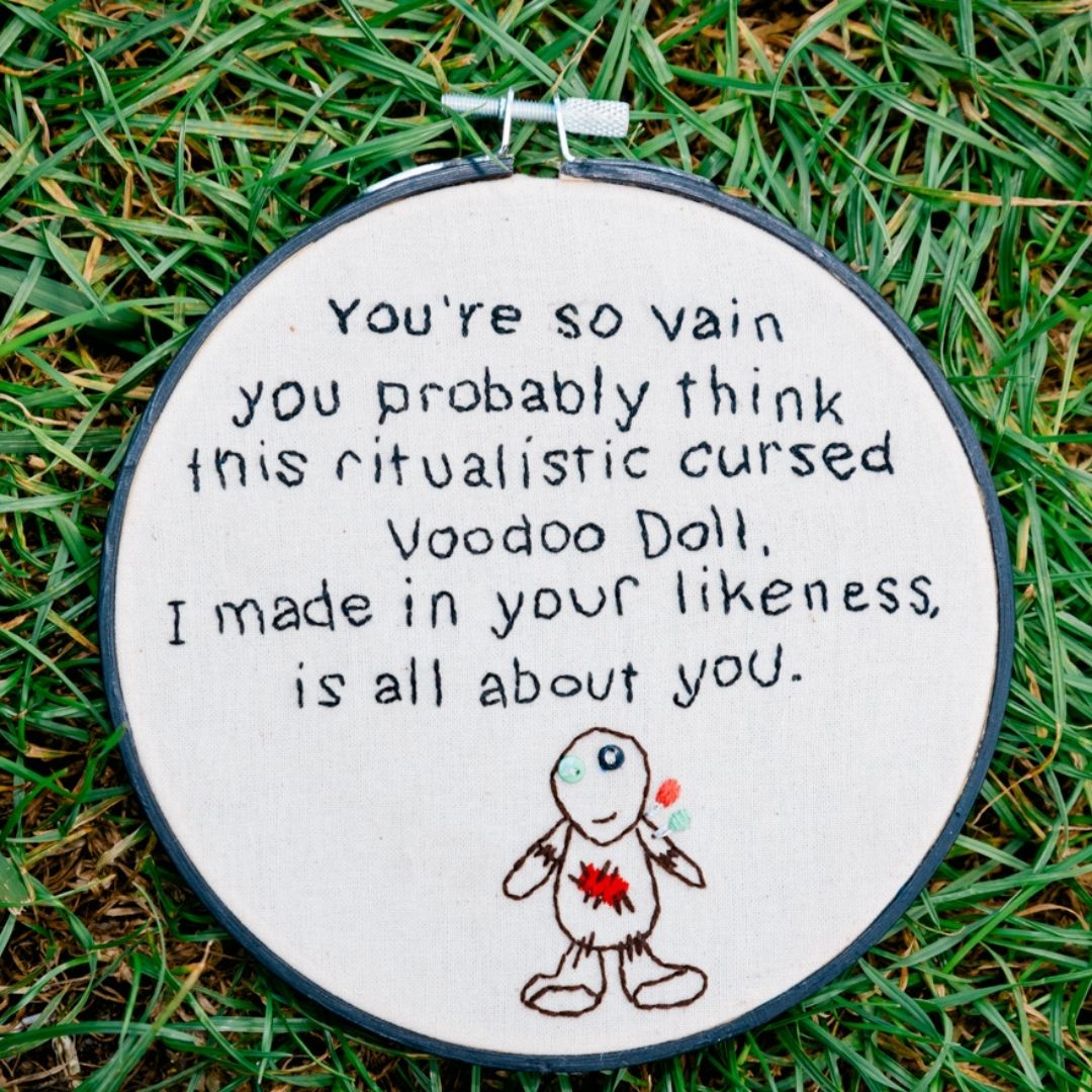 Carly Simon Voodoo Doll, Small // 6"