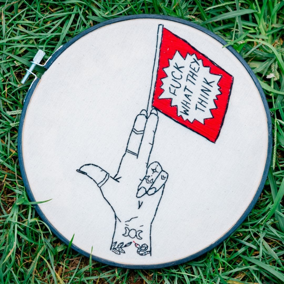 Fuck What They Think // 8"