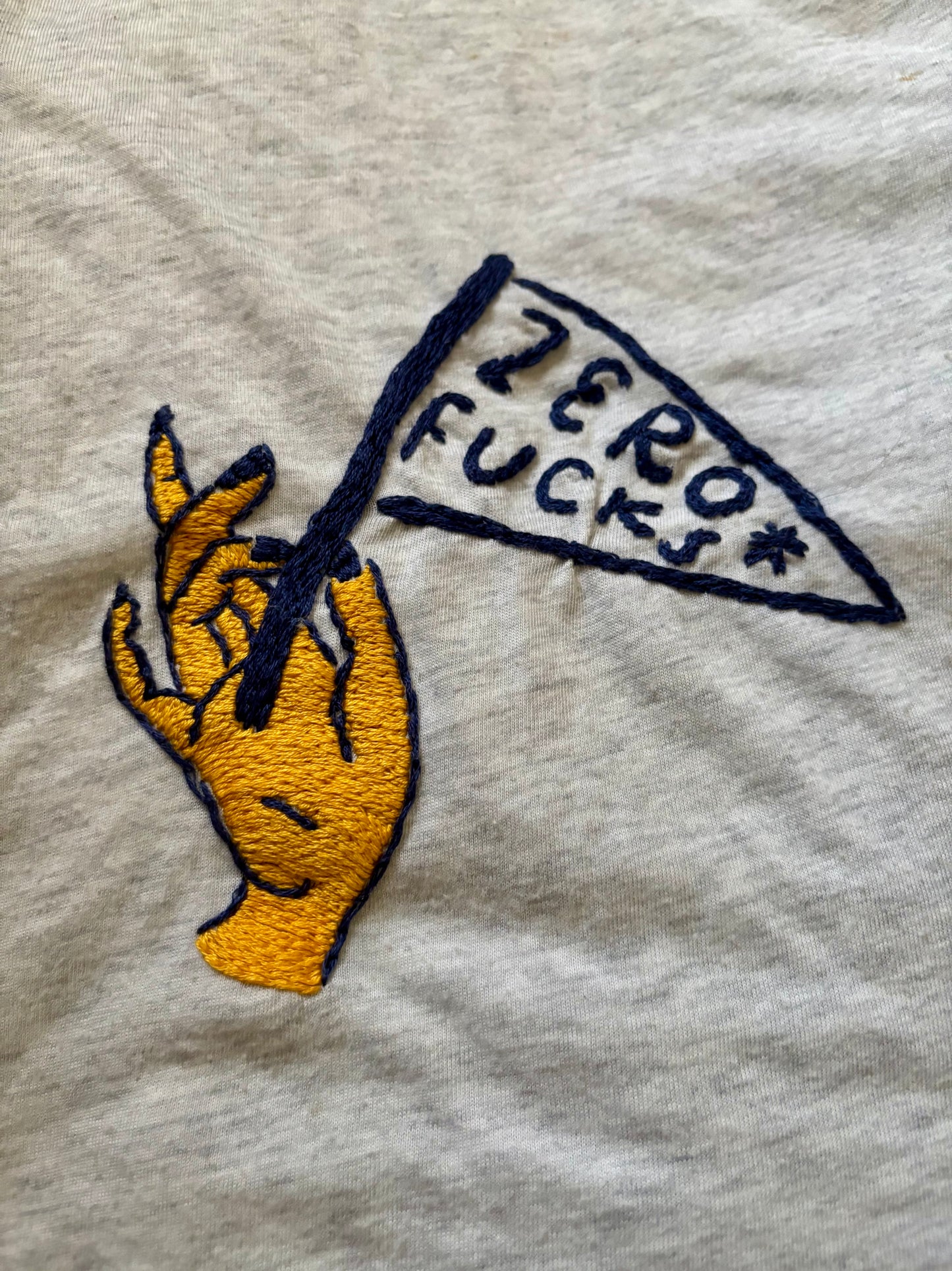 Zero Fucks Baseball Raglan Tshirt