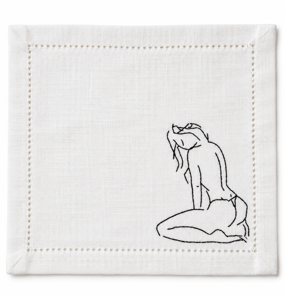 Nude Female Cocktail Napkins - The Showgirls Collection