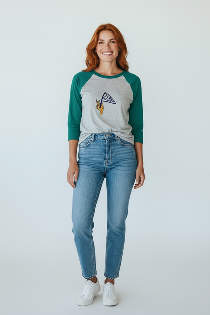 Zero Fucks Baseball Raglan Tshirt