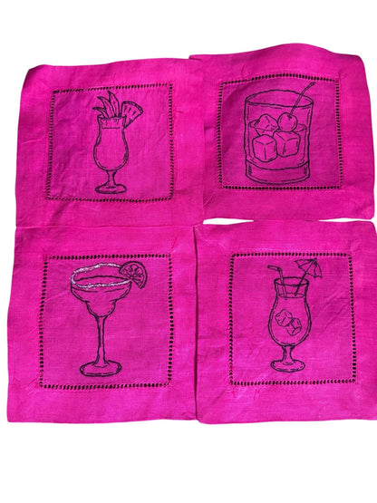 Mahogany Collection Cocktail Napkins