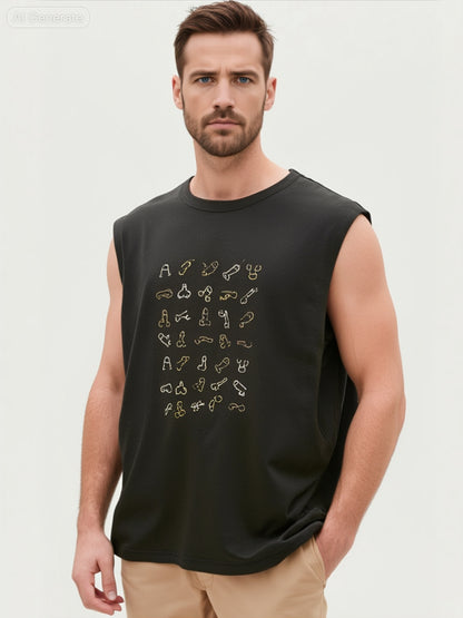 Dick Tank! Variety dick on Men’s Muscle Tank Top