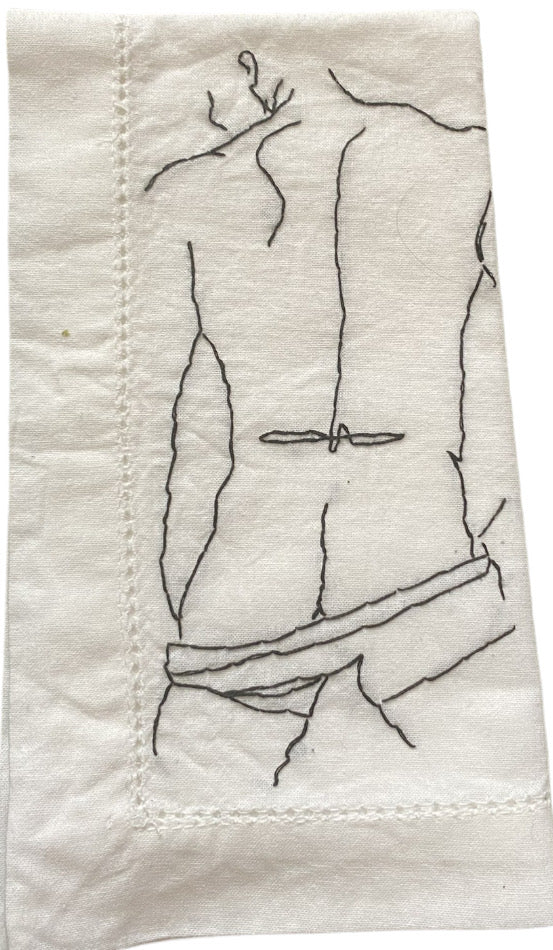 Nude Male Dinner Napkins - The Full Monte Collection