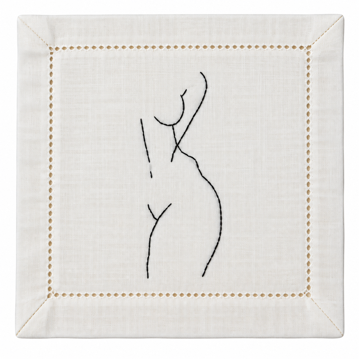 Nude Female Cocktail Napkins - The Striptease Collection