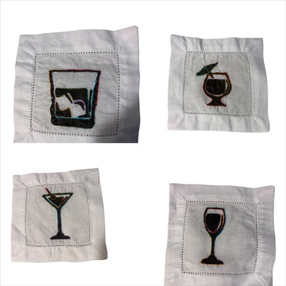 The Royale Collection Cocktail Napkins