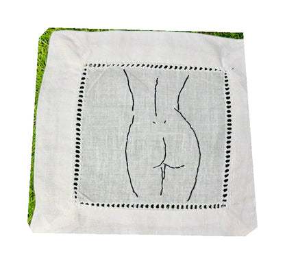 Nude Female Cocktail Napkins - The Striptease Collection