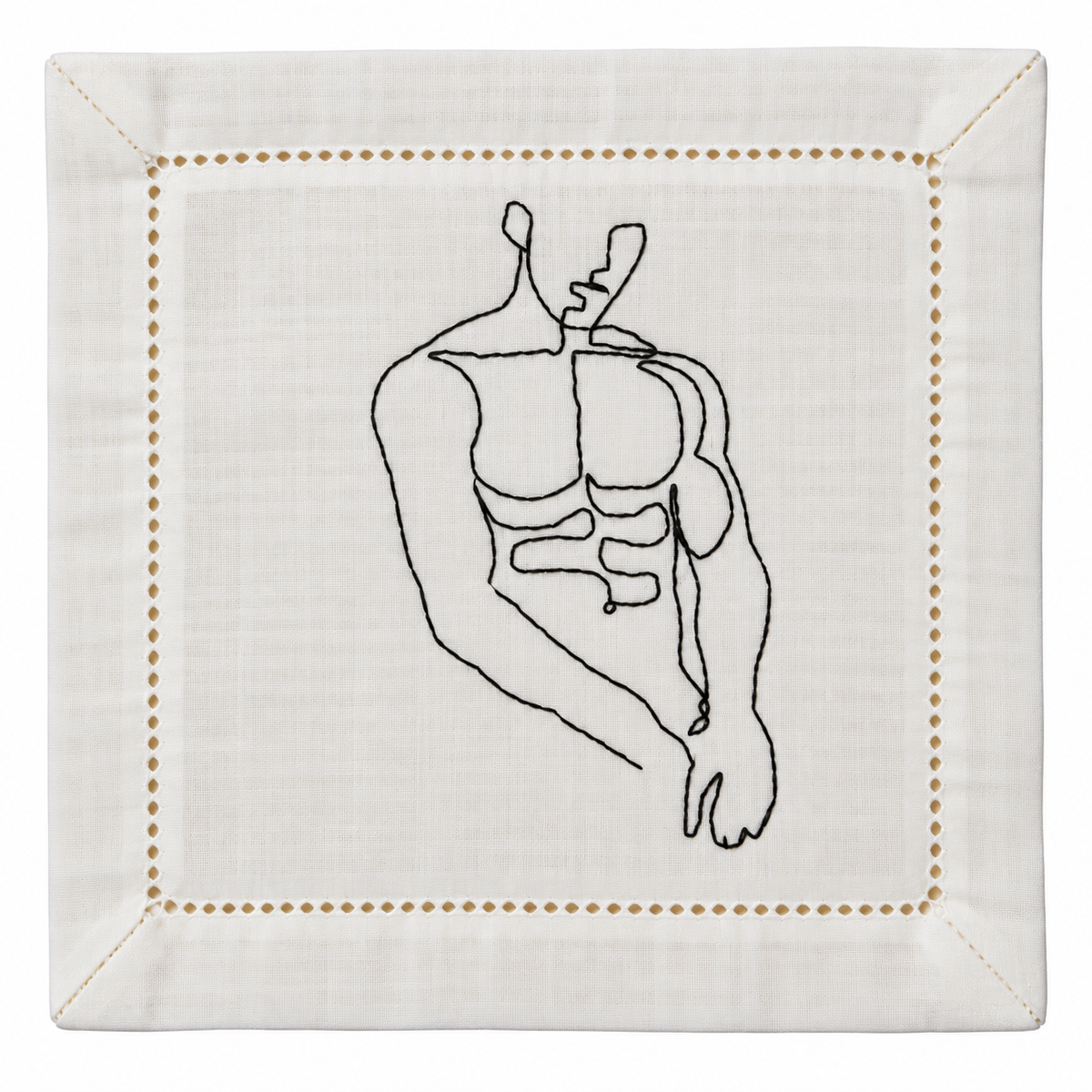 Nude Male Cocktail Napkins- The Magic Mike Set