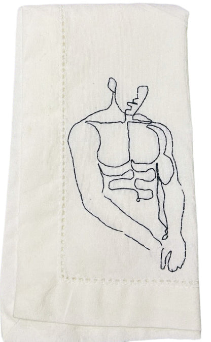Nude Male Dinner Napkins - The Magic Mike Collection