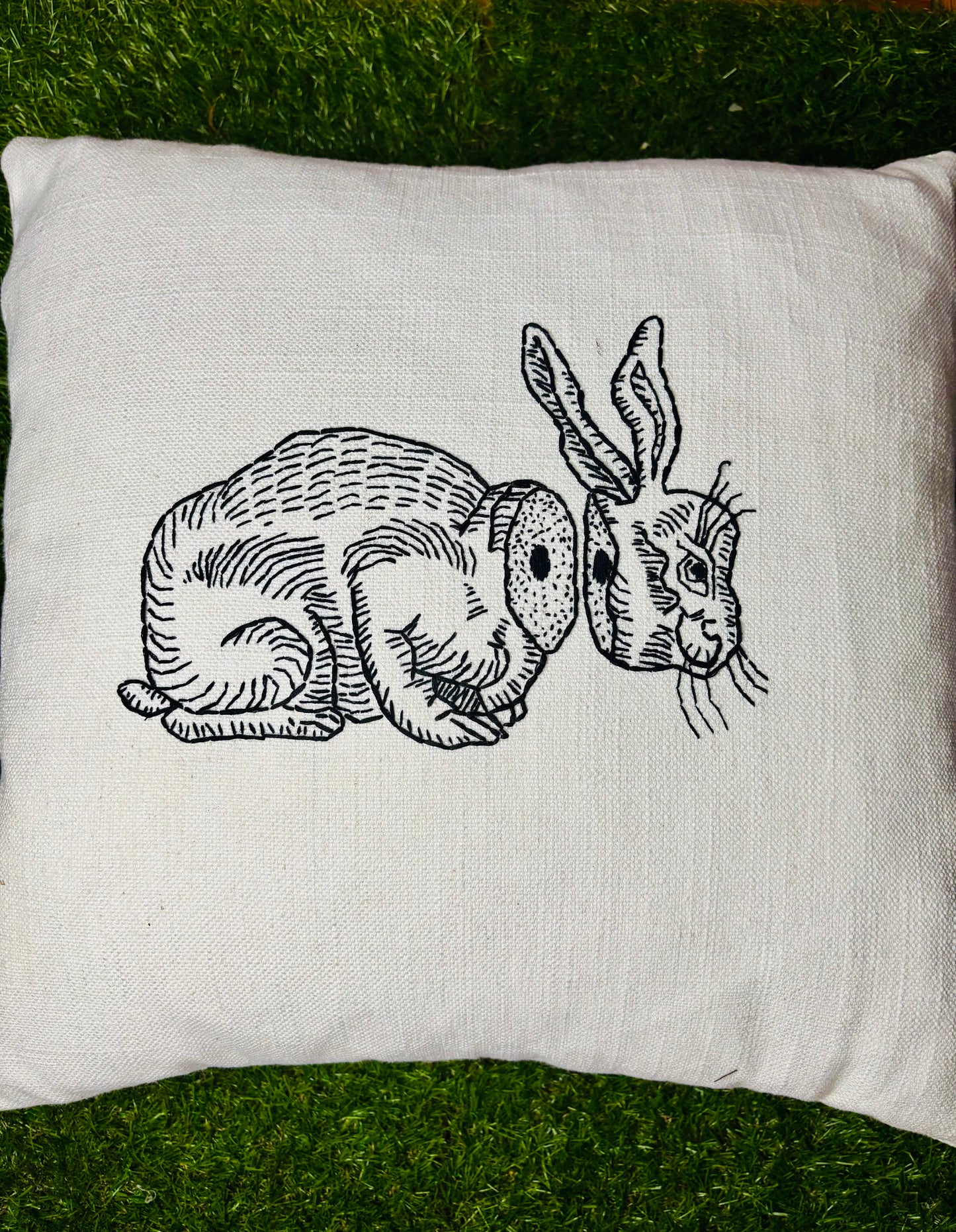 Tattoo Inspired Throw Pillow
