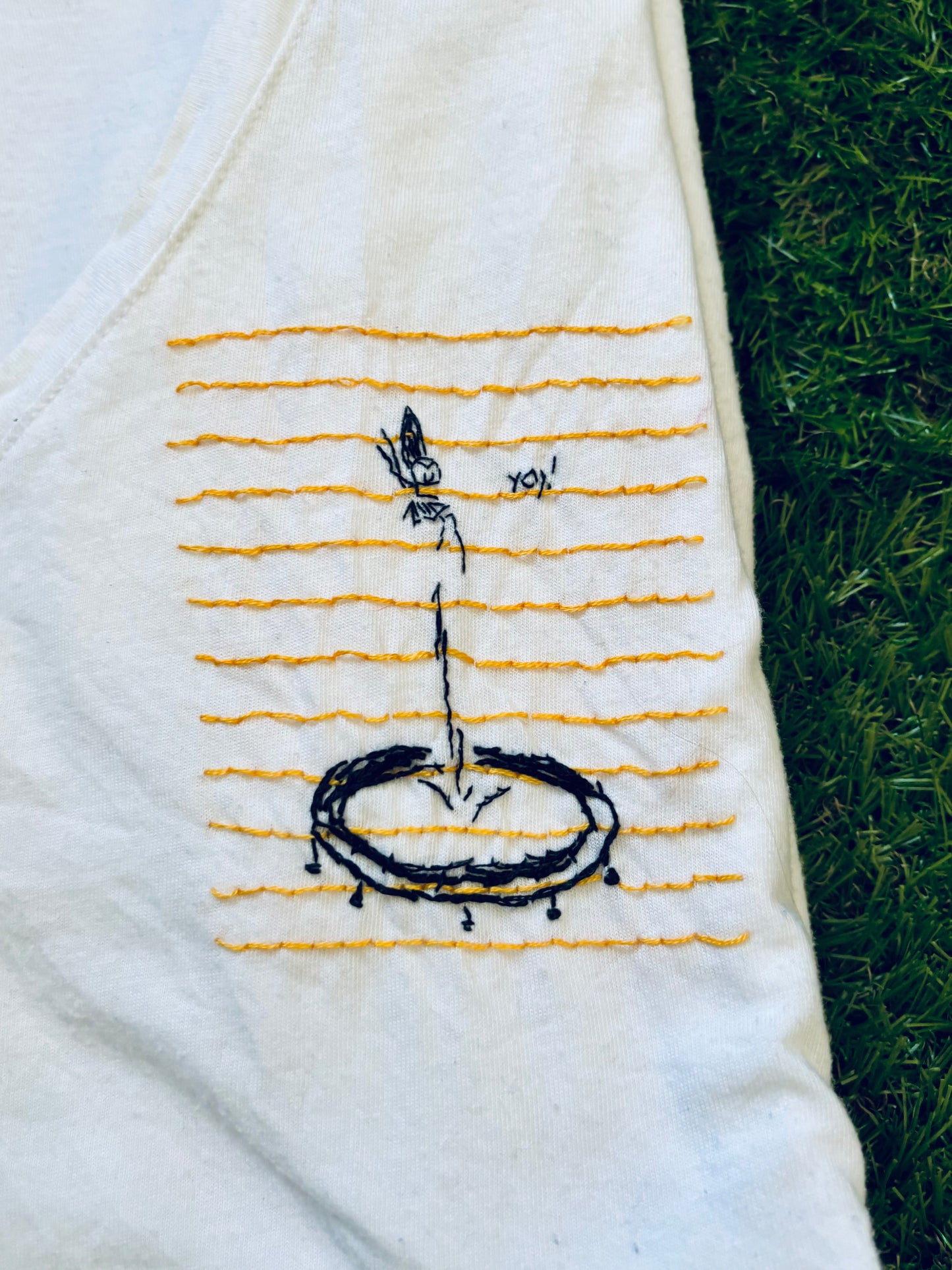 Trampoline Girl Pocket People TShirt