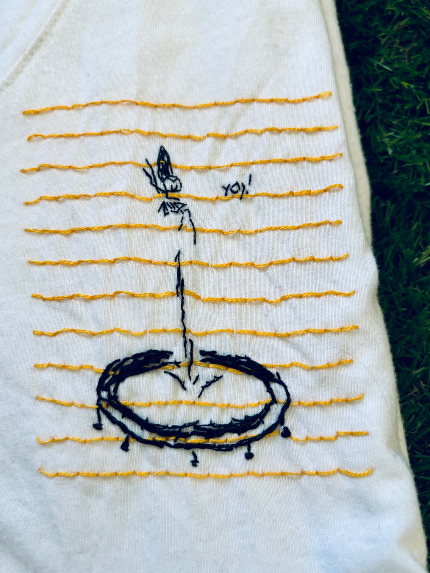 Trampoline Girl Pocket People TShirt