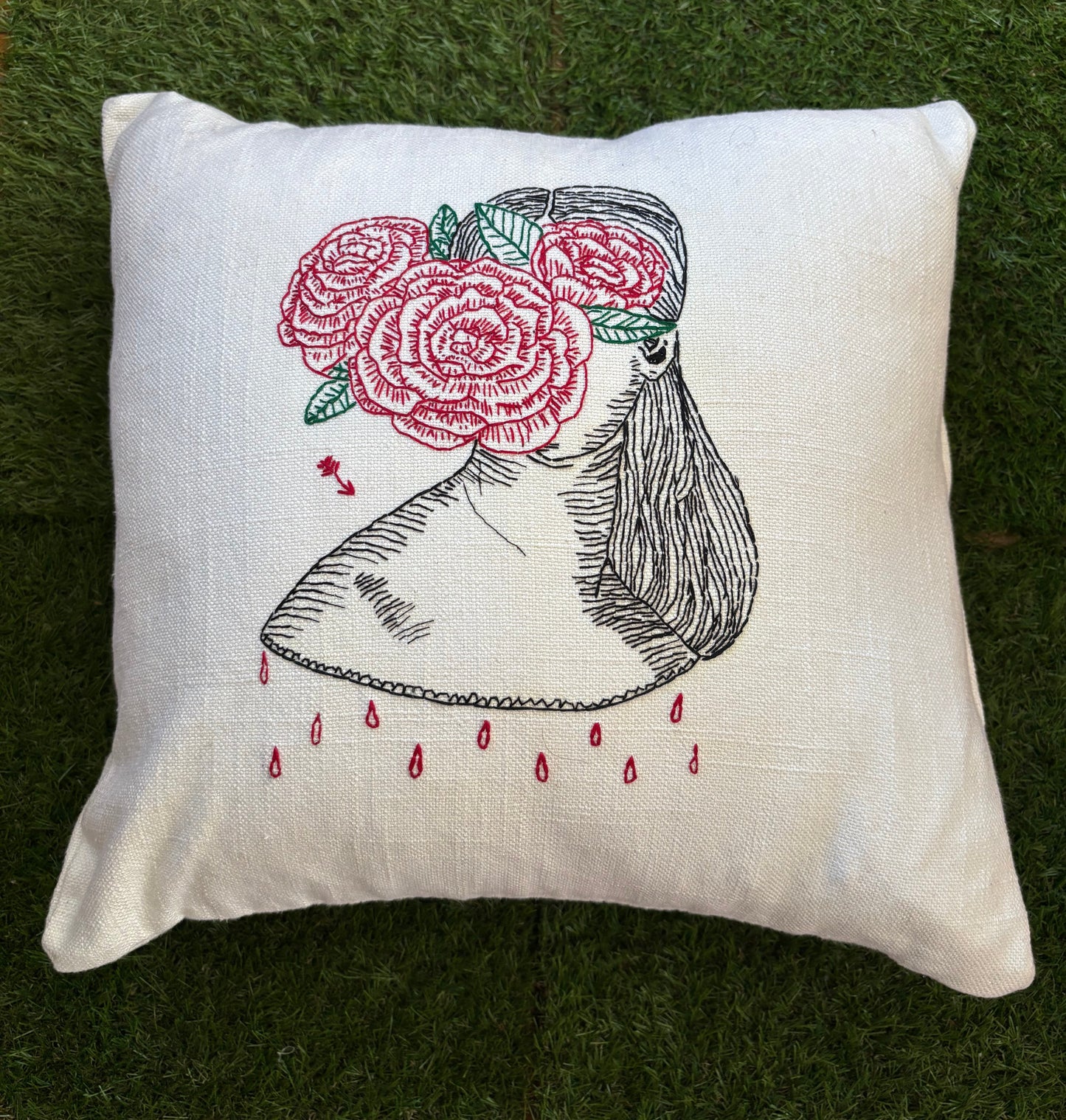 Heart Breaking Dual Sided Pillow