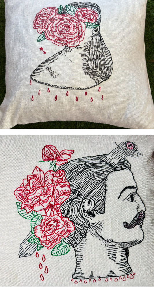 Heart Breaking Dual Sided Pillow