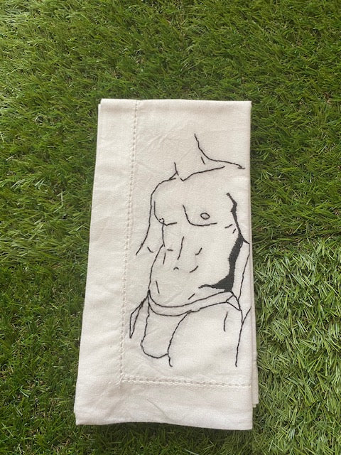 Dick / Torso Napkins - set of 4