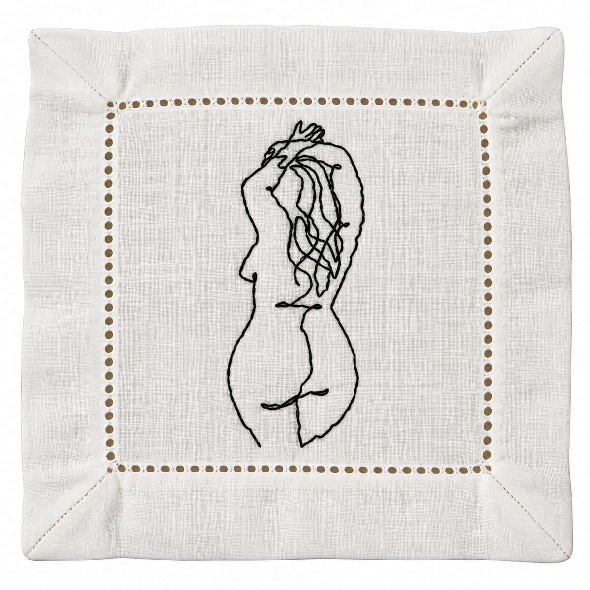 Nude Female Cocktail Napkins - The Striptease Collection