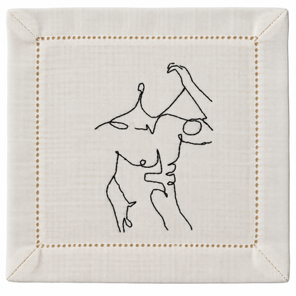 Nude Male Cocktail Napkins- The Magic Mike Set