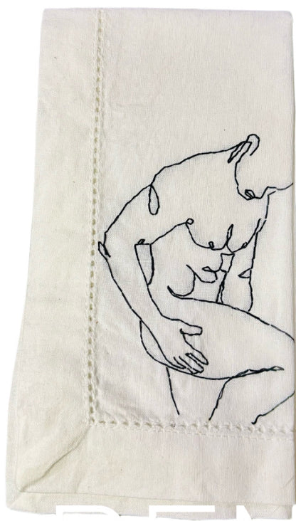Nude Male Dinner Napkins - The Magic Mike Collection
