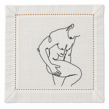 Nude Male Cocktail Napkins- The Magic Mike Set