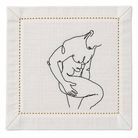 Nude Male Cocktail Napkins- The Magic Mike Set